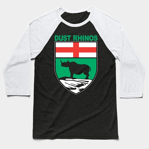 Dust Rhinos MB DK Baseball T-Shirt by Dust Rhinos Swag Store